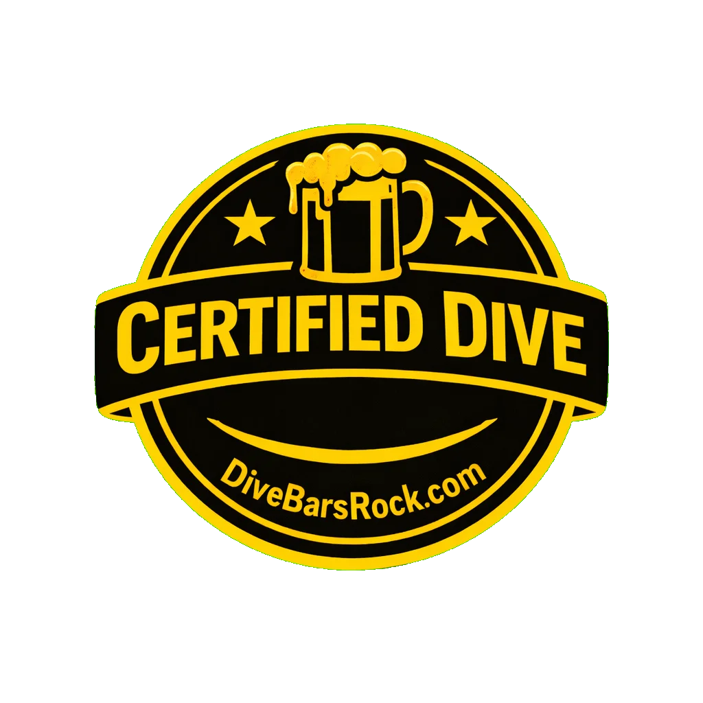Dive Bar Certified Badge